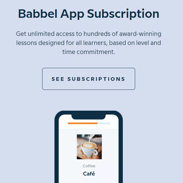 babbel.com Kody rabatowe